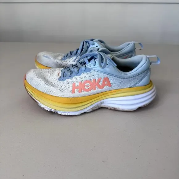 Hoka Bondi 8 Women's Size 7.5 - worn once - Picture 4 of 7